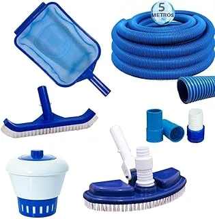 Kit Limpeza Piscina Aspirador e Mangueira