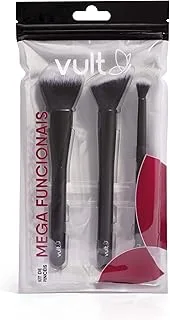 Vult Kit Pincéis Mega Funcionais