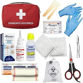 Texmed, Kit Primeiros Socorros Bolsa Mochilas Camping Carro Completo