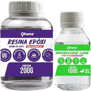 Resina Epóxi Média Viscosidade Com Proteção UV 300G