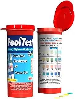 Hidroall Kit Pooltest 4 em 1