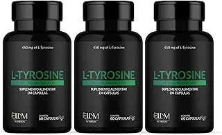 L-Tirosina 450mg Ellym Nutrition 180 Cápsulas
