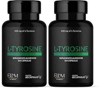 L-Tirosina 500mg Ellym Nutrition 120 Cápsulas