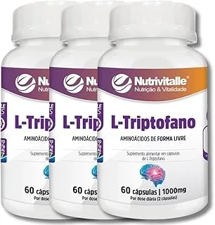 Kit 3 L-Triptofano Nutrivitalle