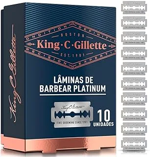 King C.    Gillette Lâminas Duplo Fio