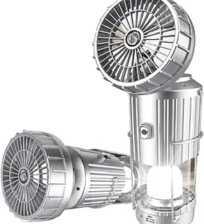 Lampião Solar com Ventilador