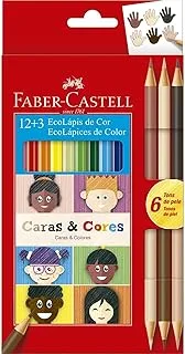 Faber-Castell Caras & Cores 12+3