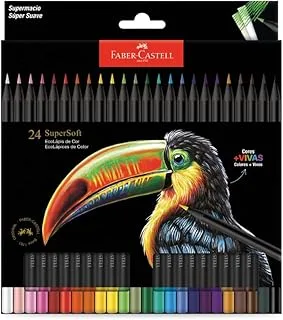 Faber-Castell Supersoft 24 Cores