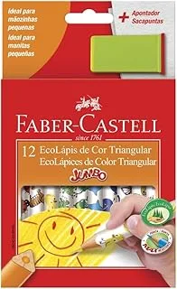 Faber-Castell Jumbo Triangular 12 Cores