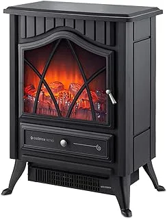 Aquecedor Lareira Elétrica Cadence Retrô