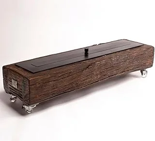 Lareira Ecológica Madeira Black 80cm