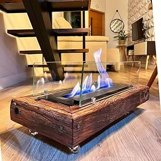 Lareira Ecológica Vintage Rústica