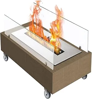 Lareira Ecológica com Rodízios