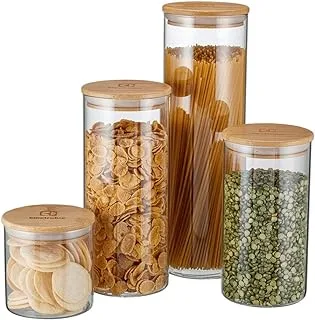 Kit 4 Potes Vidro Electrolux