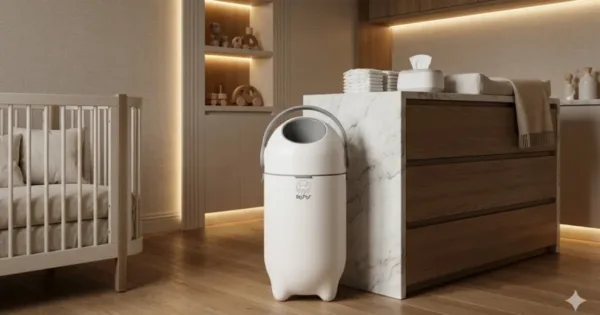 Melhor lixeira anti-odor para fraldas: As 10 melhores em 2026