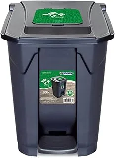 Lixeira 60 Litros com Rodas