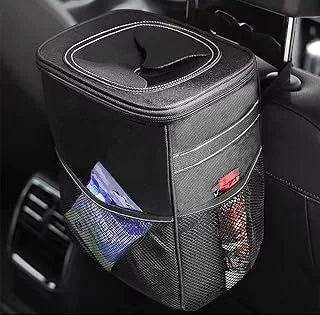 Organizador Lixeira com Bolsos e Tampa