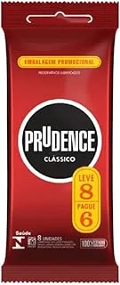 Prudence Preservativo Lubrificado Branco
