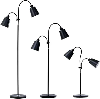 Luminária Chão Articulada Dupla