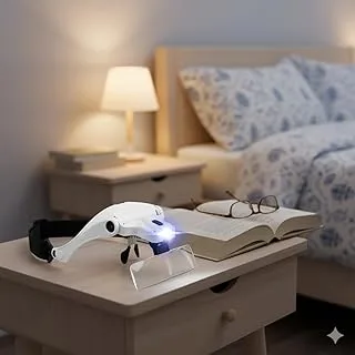 Óculos Lupa Profissional 5 Lentes