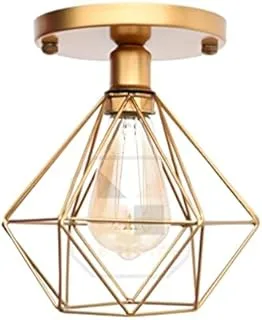 Lustre Industrial Aramado Diamante