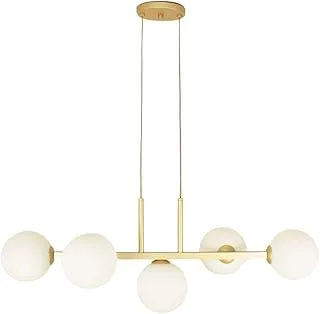 Lustre Pendente Linear 5 Globos