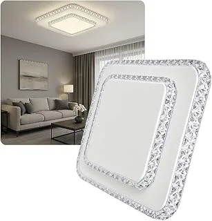 Plafon LED Efeito Cristal Estrelado