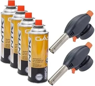 Kit Maçarico Duplo Gourmet