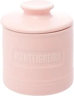Wolff Manteigueira Cerâmica Rosa Matte