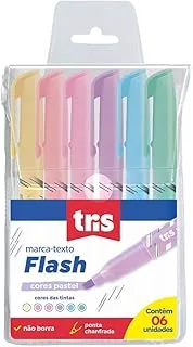 Tris Flash Pastel 6 Cores