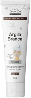 Máscara Facial Peel Off Argila Branca