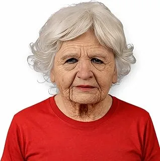 Máscara Genérico Idoso Realista