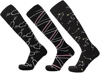 Kit Meias J Colour Estampadas