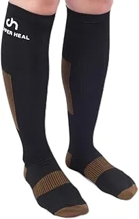 Meia Copper Heal com Cobre