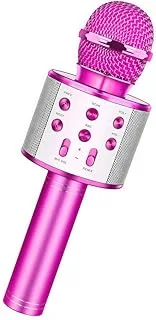 Microfone De Karaokê Bluetooth Sem Fio