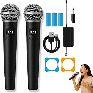 Kit Microfone Sem Fio Profissional 2 Unidades