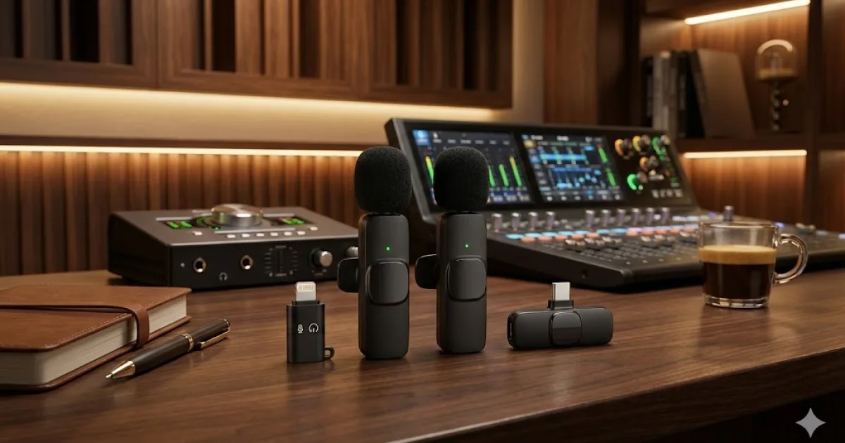 Melhor microfone de lapela: Os 10 melhores em 2026