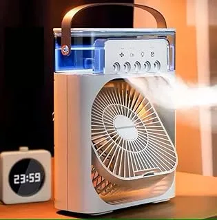 Climatizador Recarregável Lanterna LED