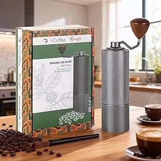 Icoffee Moedor Inox Manivela 20G