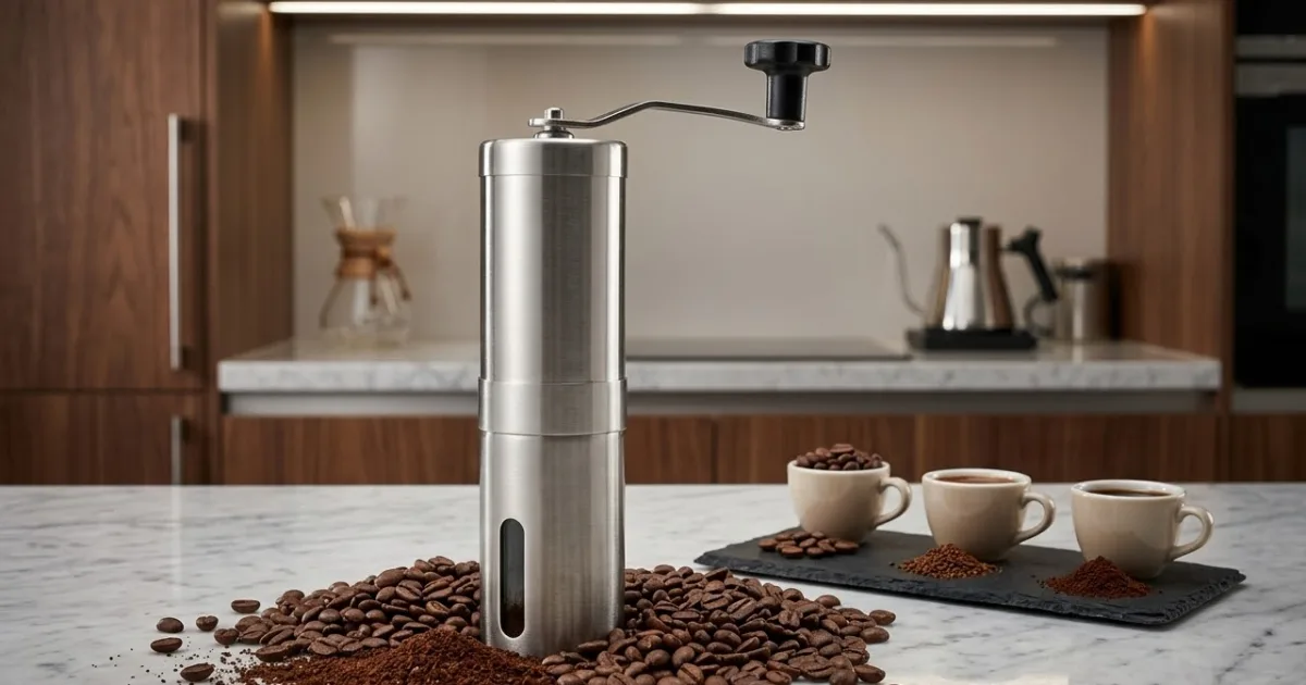 Melhor moedor de café manual: As 10 melhores opções em 2026