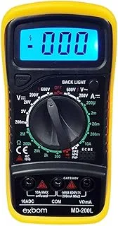 Multímetro Digital Exbom MD-200L
