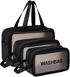 Kit 3 Necessaire Viagem Praia PVC