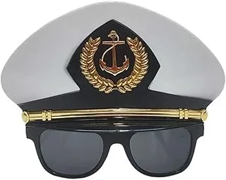 Óculos Capitão Náutico Fantasia