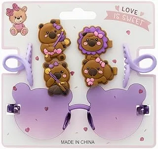 Kit Acessórios Infantis Ursinho