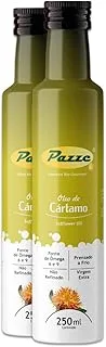 Kit 2 Óleo De Cártamo Extra Virgem Pazze 250Ml