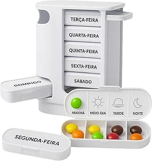 Porta Comprimido Torre com Gavetas