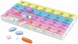 Organizador Semanal 7 Dias Colorido