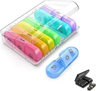 Organizador Semanal Discreto Preto
