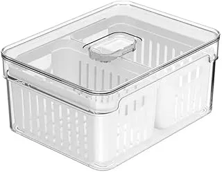 Ou Organizador Clear Fresh Cesto Duplo