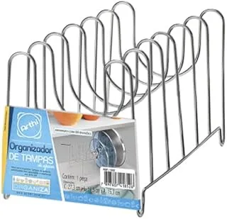 Organizador de Tampas Arthi Cromado